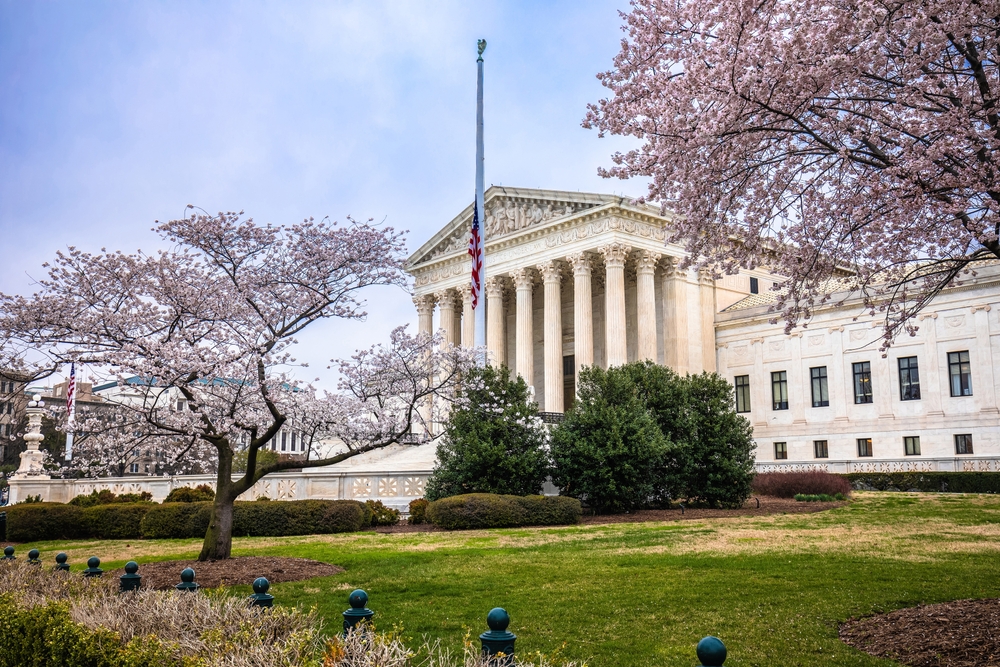 Outside of US supreme court